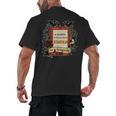 A Reader Without Their Book Is A Tragedy Dragon Rider Quote Men's Back Print T-Shirt