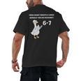 Reading 6-7 Silly Goose Read Books Bookish Bookworm Men's Back Print T-Shirt Reading 6-7 Silly Goose Read Books Bookish Bookworm Men's Back Print T-Shirt