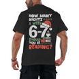 Reading 67 Meme English Teacher Christmas Book Lover Men's Back Print T-Shirt