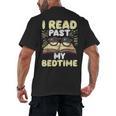 Reading Books For Kids Book Lover Bookworm Librarian Men's Back Print T-Shirt