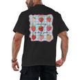 Reading Is My Jam Preppy Stawberry Bookworm Book Lover Nerd Men's Back Print T-Shirt Reading Is My Jam Preppy Stawberry Bookworm Book Lover Nerd Men's Back Print T-Shirt