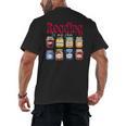 Reading Is My Jam Teacher Student Book Lovers Men's Back Print T-Shirt Reading Is My Jam Teacher Student Book Lovers Men's Back Print T-Shirt