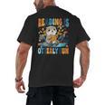 Reading Is Otterly Fun Sea Otter Book Lover Bookworm Men's Back Print T-Shirt