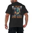 Reading Readers I Read Send Books Dragon Bookworm Tee Men's Back Print T-Shirt