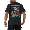 Reading Snow So Many Books Christmas Snow Little Time Men's Back Print T-Shirt