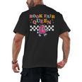 Retro Library Book Fair Queen School Reading Girls Women's Men's Back Print T-Shirt Retro Library Book Fair Queen School Reading Girls Women's Men's Back Print T-Shirt