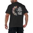 Retro So Many Books Little Time Book Clock Reading Men's Back Print T-Shirt Retro So Many Books Little Time Book Clock Reading Men's Back Print T-Shirt