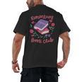 Romantasy Book Club Novel Reading Club Bibliophiles Fiction Men's Back Print T-Shirt