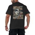 RtY Book Man Graphic Eyes Colorful Art Small Men's Back Print T-Shirt RtY Book Man Graphic Eyes Colorful Art Small Men's Back Print T-Shirt