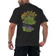Rugrats Reptar Distressed Comic Book Style Cartoon Men's Back Print T-Shirt Rugrats Reptar Distressed Comic Book Style Cartoon Men's Back Print T-Shirt