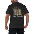 School Counselor Wildflower Books National School Counseling Men's Back Print T-Shirt School Counselor Wildflower Books National School Counseling Men's Back Print T-Shirt