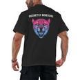 Secretly Bisexual Bi Introvert Bi Pride Antisocial LGBTQ Men's Back Print T-Shirt
