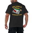 Self Care Is Canceling Plans Introvert Men's Back Print T-Shirt Self Care Is Canceling Plans Introvert Men's Back Print T-Shirt