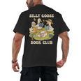 Silly-Goose Book Club Goose And Book Lovers Men's Back Print T-Shirt Silly-Goose Book Club Goose And Book Lovers Men's Back Print T-Shirt