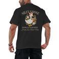 Silly Goose Book Club Member Reading Lover Men's Back Print T-Shirt