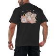 Smells Like Cowboy Romance Book Lover Men's Back Print T-Shirt Smells Like Cowboy Romance Book Lover Men's Back Print T-Shirt