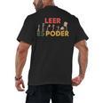 Spanish Reading Book Lover Teacher Maestra Leer Es Poder For Men Women Men's Back Print T-Shirt Spanish Reading Book Lover Teacher Maestra Leer Es Poder For Men Women Men's Back Print T-Shirt