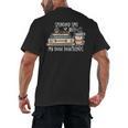 Spending Time With My Book Boyfriends Apparel Men's Back Print T-Shirt