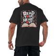 Teach Inspire Grow Everyday Read Your Heart Out Valentine Book-Themed Small Men's Back Print T-Shirt Teach Inspire Grow Everyday Read Your Heart Out Valentine Book-Themed Small Men's Back Print T-Shirt