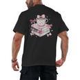 Teacher Valentine's Day All Booked For Valentines Reading Men's Back Print T-Shirt Teacher Valentine's Day All Booked For Valentines Reading Men's Back Print T-Shirt