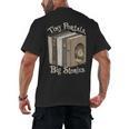 Tiny Portals Big Stories Book Nook Fantasy Gateway Men's Back Print T-Shirt