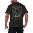 Tired Mom Book Club Running On Coffee Chaos And Chapters Men's Back Print T-Shirt