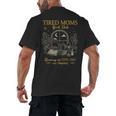 Tired Moms Book Club Coffee Chaos Chapters Men's Back Print T-Shirt Tired Moms Book Club Coffee Chaos Chapters Men's Back Print T-Shirt