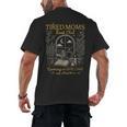 Tired Moms Book Club Running On Coffee Chaos And Chapters Men's Back Print T-Shirt