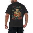 Tis The Season To Be Bookish Christmas Seasons Book Readings Men's Back Print T-Shirt