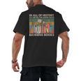 In All Of History It's Never The Good Guys Banning Books Men's Back Print T-Shirt In All Of History It's Never The Good Guys Banning Books Men's Back Print T-Shirt