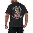 Unearth a Story Summer Reading 2026 Book Lover Dino Fun Men's Back Print T-Shirt Unearth a Story Summer Reading 2026 Book Lover Dino Fun Men's Back Print T-Shirt