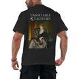 Unsociable And Taciturn Jane Austin Quote Book Classic Lit Men's Back Print T-Shirt