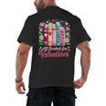 Valentine All Booked For Valentine Book Lovers Teacher Kid Men's Back Print T-Shirt Valentine All Booked For Valentine Book Lovers Teacher Kid Men's Back Print T-Shirt
