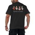 Valentine Goose Forget Flowers Buy Me Books Bookish Quote Men's Back Print T-Shirt Valentine Goose Forget Flowers Buy Me Books Bookish Quote Men's Back Print T-Shirt