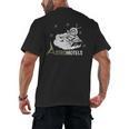 Vintage Hotel Matchbook Astro Motels 50s Retro Spaceman Men's Back Print T-Shirt Vintage Hotel Matchbook Astro Motels 50s Retro Spaceman Men's Back Print T-Shirt