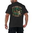 Vintage It's Good Luck To Read St Patrick's Day Book Lucky Men's Back Print T-Shirt Vintage It's Good Luck To Read St Patrick's Day Book Lucky Men's Back Print T-Shirt