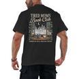Vintage Tired Moms Book Club Bookish Booktrovert Men's Back Print T-Shirt Vintage Tired Moms Book Club Bookish Booktrovert Men's Back Print T-Shirt