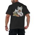 West Highland Terrier Books Dog Breed Westie For Men Women Kids Men's Back Print T-Shirt West Highland Terrier Books Dog Breed Westie For Men Women Kids Men's Back Print T-Shirt