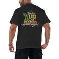 Wild About Reading Books Lovers Novelty Bookworm Library Day Men's Back Print T-Shirt Wild About Reading Books Lovers Novelty Bookworm Library Day Men's Back Print T-Shirt