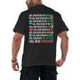 I Will Read Books On A Boat & Everywhere Reading Book Men's Back Print T-Shirt I Will Read Books On A Boat & Everywhere Reading Book Men's Back Print T-Shirt