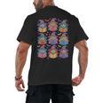 Witches Reading Books Halloween Cute Teens Kids Men's Back Print T-Shirt Witches Reading Books Halloween Cute Teens Kids Men's Back Print T-Shirt