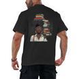 Women's Education Is Freedom Teacher Books Black History Month Men's Back Print T-Shirt