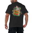 Women's History Month Black History Shirts Book Lover Teacher Men's Back Print T-Shirt