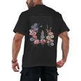 Wonderland Garden & Vintage Textbook Men's Back Print T-Shirt Wonderland Garden & Vintage Textbook Men's Back Print T-Shirt