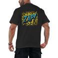 ZAP Comic Book Retro Artwork – Cartoon Collector Men's Back Print T-Shirt ZAP Comic Book Retro Artwork – Cartoon Collector Men's Back Print T-Shirt