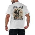 Abraxos Flower Garden Club Book Lover Fantasy Dragon Bookish Men's Back Print T-Shirt Abraxos Flower Garden Club Book Lover Fantasy Dragon Bookish Men's Back Print T-Shirt