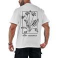 Most Ardently Book Lover Book Club Men's Back Print T-Shirt