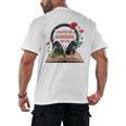 Audiobook Lover Bookish I Paused My Audiobook For This Men's Back Print T-Shirt Audiobook Lover Bookish I Paused My Audiobook For This Men's Back Print T-Shirt