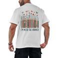 Im With The Banned Book Readers Librarian Read Banned Books Men's Back Print T-Shirt