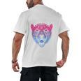 Bi Shy And Ready To Cry Bisexual Introvert Bi Pride Raglan Baseball Tee Men's Back Print T-Shirt Bi Shy And Ready To Cry Bisexual Introvert Bi Pride Raglan Baseball Tee Men's Back Print T-Shirt